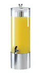 image of Cal-Mil 22095-3-55 Beverage Dispenser, 3‑Gallon Bowl, Steel Base 11"W×8"D×26½"H IceChamber, BPA‑Free