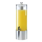 image of Cal-Mil 22095-5INF-55 5-Gallon Dispenser 12.5"W x 10"D x 32"H Acrylic Bowl Stainless Steel Base