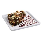 image of Cal-Mil 22099-15 Serving Tray, 9"W x 9"D x 1/2"H, Stackable, Melamine, White