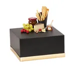 image of Cal-Mil 22127-6-116 Riser, 14"W X 14"D X 6"H, Cube, Black