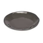 image of Cal-Mil 22304-7-101 Marin Plate, 6½‑Inch Round Melamine Dinner Plate, Brown Flared Edge Finish