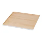 image of Cal-Mil 22310-91 Bento Box Lid, Fits 22309-15, 10"L x 10"W x 1/2"H, Square, Melamine