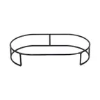 image of Cal-Mil 22325-3-13 Platter Riser, 17.75"W X 10.75"D X 3"H, Metal, Black
