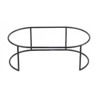 image of Cal-Mil 22325-6-13 Platter Riser, 17.75"W X 10.75"D X 6"H, Metal, Black