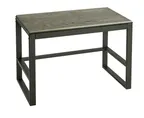 image of Cal-Mil 22342-32-83 Ashwood Table, 32"W x 18"D x 24-1/4"H, 2‑Tier Nesting, Oak Shelf, Metal