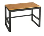 image of Cal-Mil 22342-32-99 Madera Table, 32"W x 18"D x 24-1/4"H, 2‑Tier Nesting