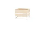 image of Cal-Mil 22362-10-15 Blonde Ice Tray, 12.5" x 10" x 8.75" Metal Frame, Maple Pan, Condensation Liner
