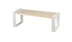 image of Cal-Mil 22363-7-15 Blonde Display Riser, 20" X 7" X 7", Rectangular, Maple Wood