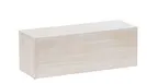 image of Cal-Mil 22428-7-113 White Pine Wood Riser, 20" W x 7" D x 7" H, Finish, 5-8" Height, 9" Depth