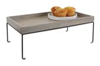 image of Cal-Mil 22432-7-110 Aspen Riser, 20" X 12" X 7.5"H, Wire Frame