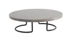 image of Cal-Mil 22434-3-110 Aspen Riser, 12" X 12" X 3.5"H, Round, Wire Frame