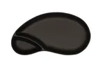 image of Cal-Mil 22480-13 Chip & Dip Bowl, 11.25"W x 6.25"D x 1.75"H, 2 Section, Melamine, Black