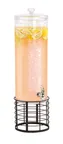 image of Cal-Mil 22603-3-13 Beverage Dispenser, 3-Gallon Acrylic with Steel Base, 8.5x9.75x25.75 in