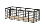 image of Cal-Mil 22608-7-13 Riser, 12.5"W X 7.5"D X 7"H, Reversible Design, Rectangular