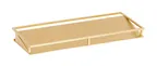 image of Cal-Mil 22621-4-116 3 Jar Display, 13.5"W X 5"D X 4.75"H, Holds (3) 16 Oz. Round Glass Jars