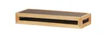 image of Cal-Mil 22906-4-115 Riser, 20.5"W X 7"D X 4"H, Reversible Design, Rectangular