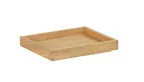image of Cal-Mil 23106-10121-21 Sydney Tray, 10x12" Oak Wood Serving Tray