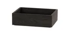 image of Cal-Mil 23106-10123-13 Brooklyn Tray, 10"W x 12"D x 3"H, Rectangular, Wood, Browns