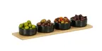 image of Cal-Mil 23180-206-21 Sydney Serving Flat, 20"W X 6"D X .75"H, Oak