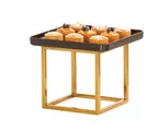 image of Cal-Mil 23201-8-130 Brooklyn Riser, 8"W X 8"D X 8"H, Cube, Open Frame