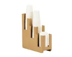 image of Cal-Mil 23434-122 Ice Display With Lid Cup Holder, 3‑Step Rice Hull, 12‑23" Long / 11" Short