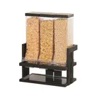 image of Cal-Mil 23728-3-13 Countertop Cereal Dispenser, 3-Dispensers, 17.5"W x 9.5"D x 24"H Wood Base