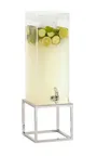 image of Cal-Mil 23750-3-49 Ice Beverage Dispenser, 3‑Gal, 8.25"W x 9.75"D x 25.75"H, PC, Metal Base