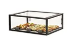 image of Cal-Mil 23764-1-13 Onyx Case, 1-Tier, Knockdown, 30"D X 24"D X 11"H