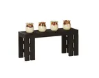 image of Cal-Mil 23795-9-13 Brooklyn Riser, 20"W X 7"D X 9"H, Rectangular, Textured Wood