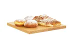 image of Cal-Mil 23873-12-21 Milo Board, 12"W x 12"D x 1"H, Oak Wood, Square Shape, Without Handle