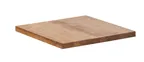 image of Cal-Mil 23873-12-78 Milo Board, 12"W x 12"D x 1"H, Walnut Wood, Square Shape, Without Handle