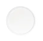 image of Cal-Mil 24011-11-15 White Melamine Plate – 11" Dia x 1" H, Rolled Rim, Gloss Finish, Dishwasher Safe
