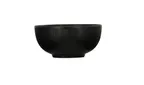image of Cal-Mil 24050-7-13 Nomi Bowl, 7" W x 3" H Black Melamine Plate, Dishwasher Safe, Reusable Dinnerware