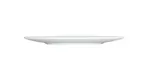 image of Cal-Mil 24110-10-15 Charlotte Plate – 10" Diameter x .75" Height Flat Melamine Plate, White