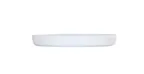 image of Cal-Mil 24120-6-15 Melamine Dinner Plate, 6" Diameter x 0.75" Height, White Round Flat Plate