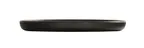 image of Cal-Mil 24120-8-13 Reusable Melamine Plate, 8" Dia x 0.75" H, Round Flat, Black