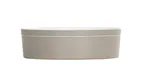 image of Cal-Mil 24129-10-102 Bento Box, 10.5 Dia Round Melamine Dishwasher Safe Ash