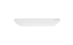 image of Cal-Mil 24201-10-15 Square Melamine Plate, 10" x 10" White, Dishwasher Safe, Plastic Dinnerware