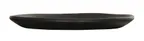 image of Cal-Mil 24400-6-13 Bali Plate – 6" Dia x 0.5" H, Round Flat Melamine, Black, Dishwasher Safe