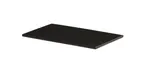 image of Cal-Mil 24407-610-13 Tray, 6.5"W x 10.5"D, Melamine, Black, Dishwasher Safe, Rectangular