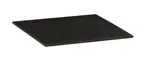 image of Cal-Mil 24408-10-13 Tray, 10"W x 10"D x 0.75"H, Square, Melamine, Black, Dishwasher Safe