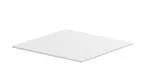 image of Cal-Mil 24408-12-15 Tray, 12"W x 12"D x 0.75"H, Square, Melamine, White, Dishwasher Safe