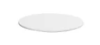 image of Cal-Mil 24409-8-15 Tray, 8.75" Dia. Round Melamine White Dishwasher Safe Serving Display Tray