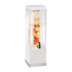 image of Cal-Mil 3002-3INF-55 Beverage Dispenser, 3-Gallon, 7.75"W x7.75"D x25.75"H, Acrylic, Frame, Spigot