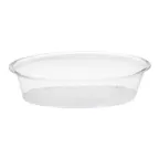 image of Cal-Mil 316-15 Turn N Serve® Deep Tray, 15" Diameter x 3½" Deep, Round Clear Acrylic, BPA‑Free
