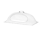image of Cal-Mil 324-18 Polycarbonate Dome Display Cover, 18" W x 26" D x 8" H, Cut-Out Side