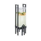 image of Cal-Mil 3302-3INF-13 3-Gallon Acrylic Dispenser, Steel Frame, 9W x 9D x 28½H, Lid, Spigot, Handles