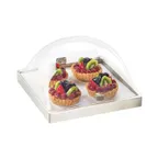 image of Cal-Mil 3329-12-55 Cold Sampler Tray, 12" W x 13" D x 7.5" H Stainless Steel with Acrylic Flip Lid