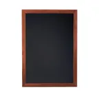 image of Cal-Mil 3348-2435 Chalkboard Sign Frame 24" W x 35" H O.A. Black Wood Frame Write‑On Board