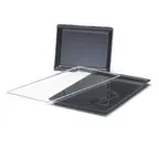 image of Cal-Mil 335-10-13 Bakery Display Tray, Rectangular Black Acrylic, 10" W x 14" D x 1" Deep, BPA‑Free